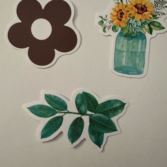 Floral Sticker Set - Multicolor - Picture 2 of 3